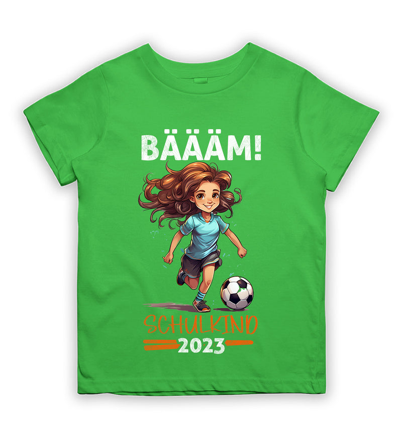 Kinder T-Shirt BÄÄM! Schulkind 2023 perfekt zur Einschulung