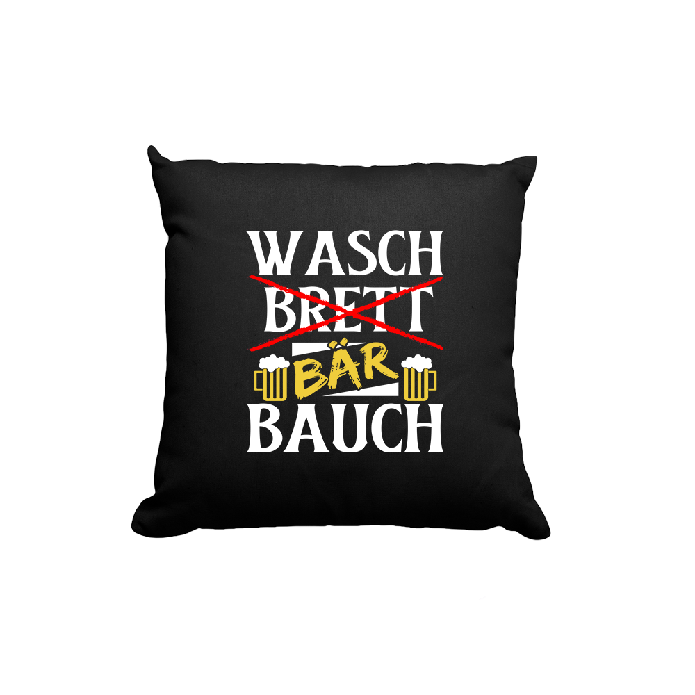 Kissen Wasch Bär Bauch