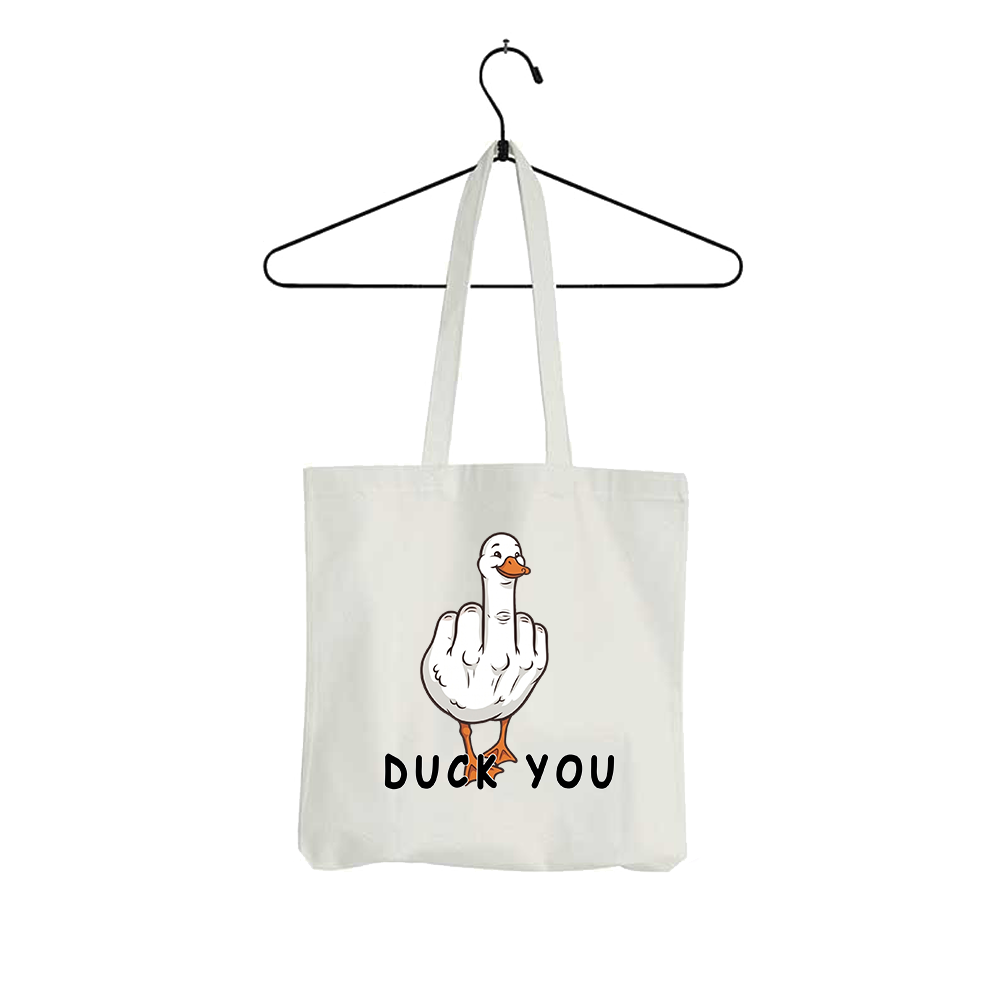 Tasche Duck You Natur