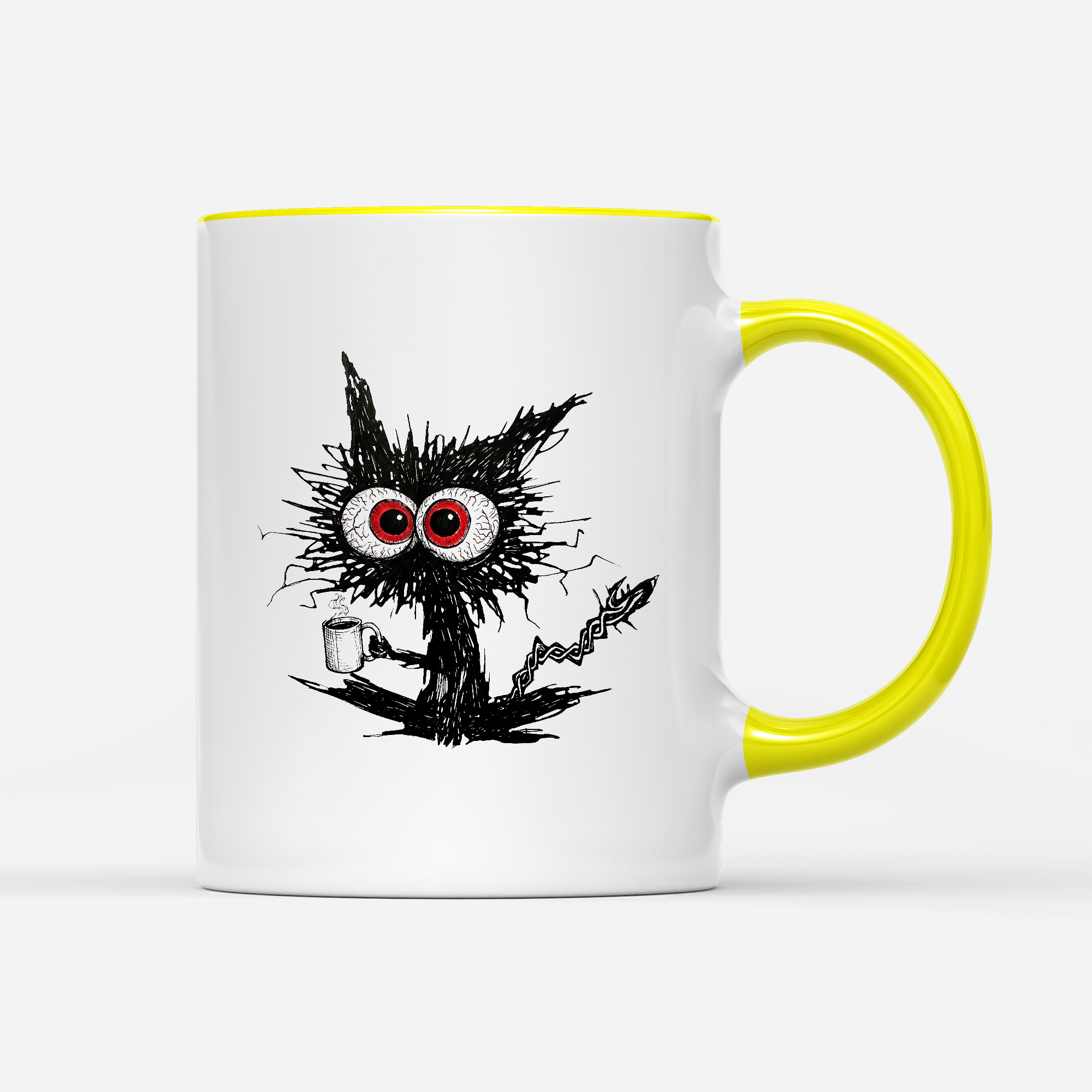 Tasse Katze Kaffee