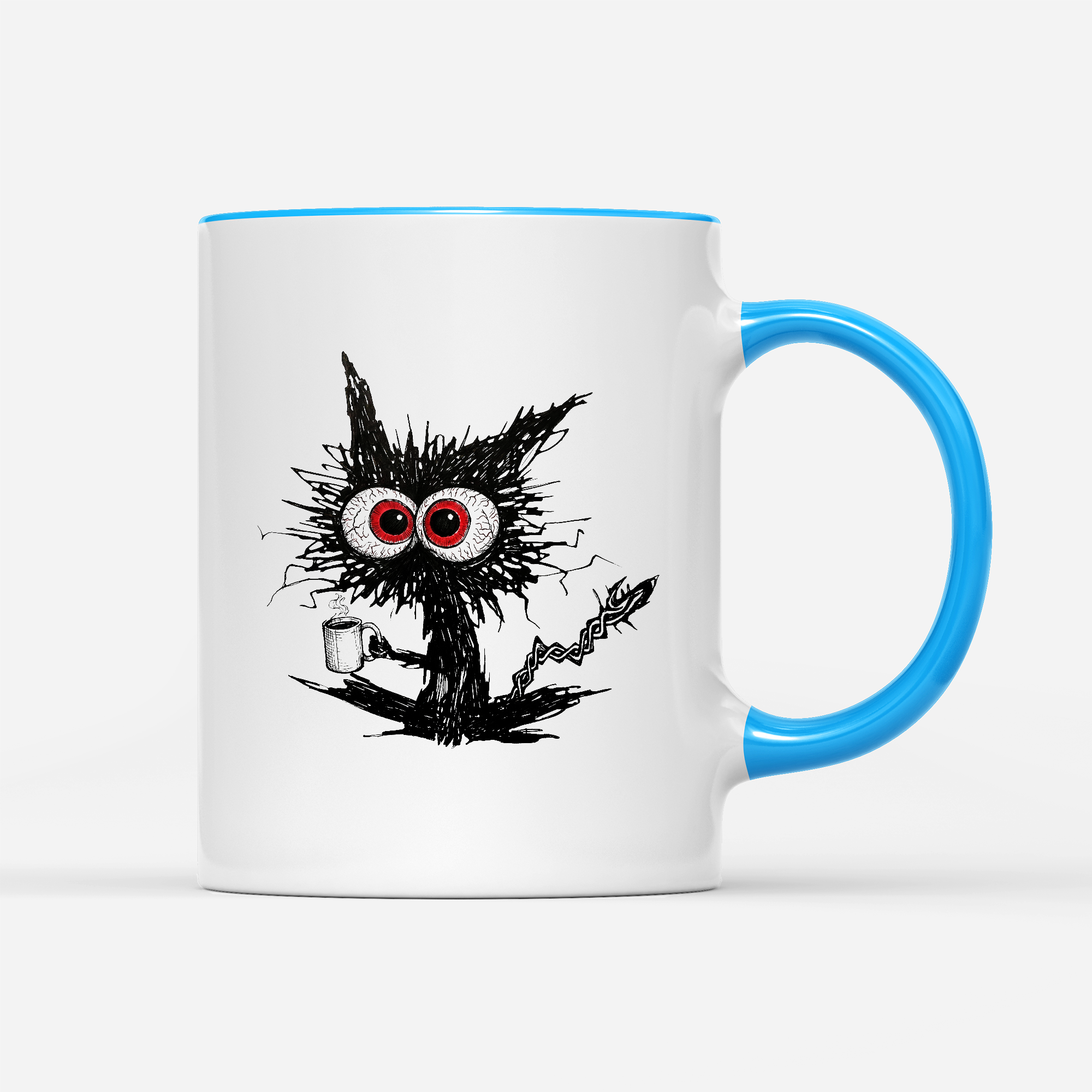 Tasse Katze Kaffee