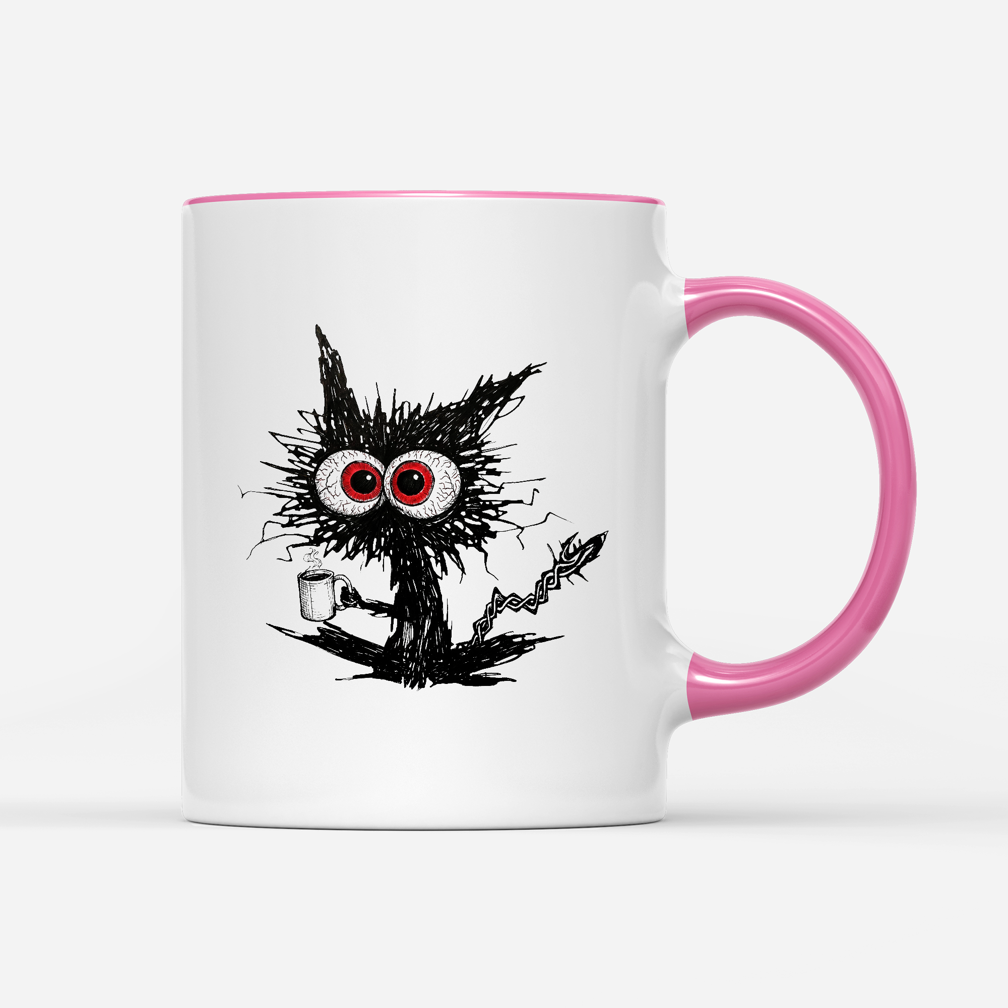 Tasse Katze Kaffee