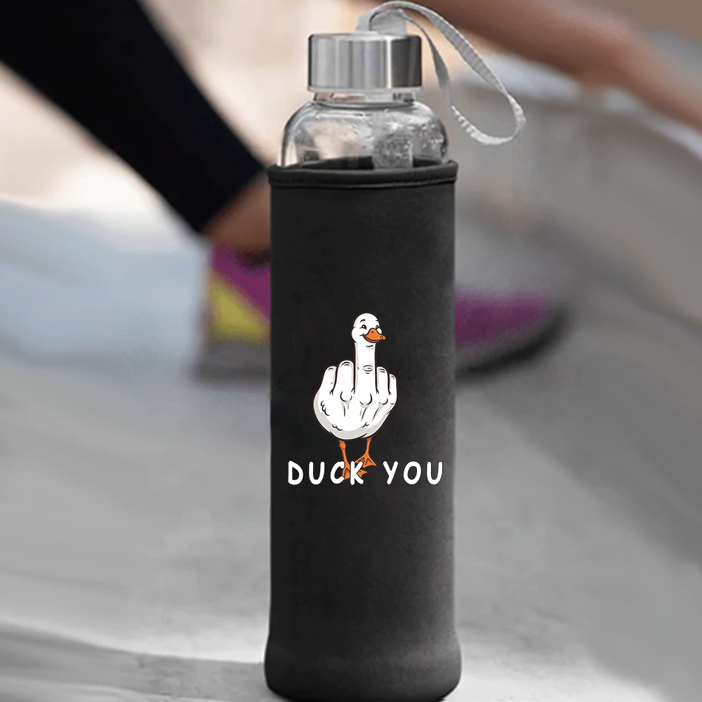 Trinkflasche Duck You