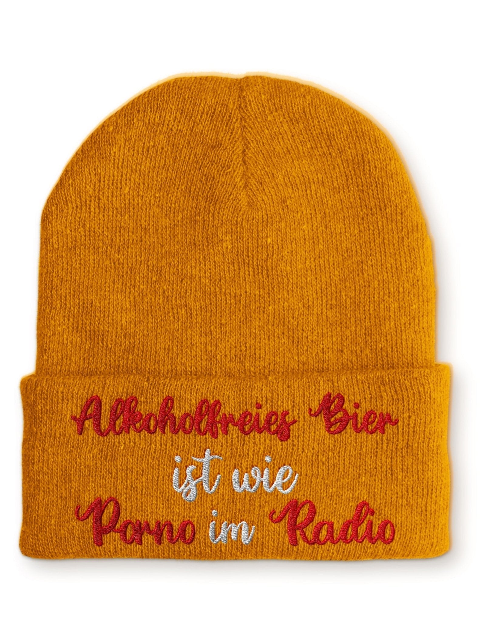 Alkoholfreies Bier Ist Wie Porno Im Radio Beanie Mütze - tshirtladen - Mütze