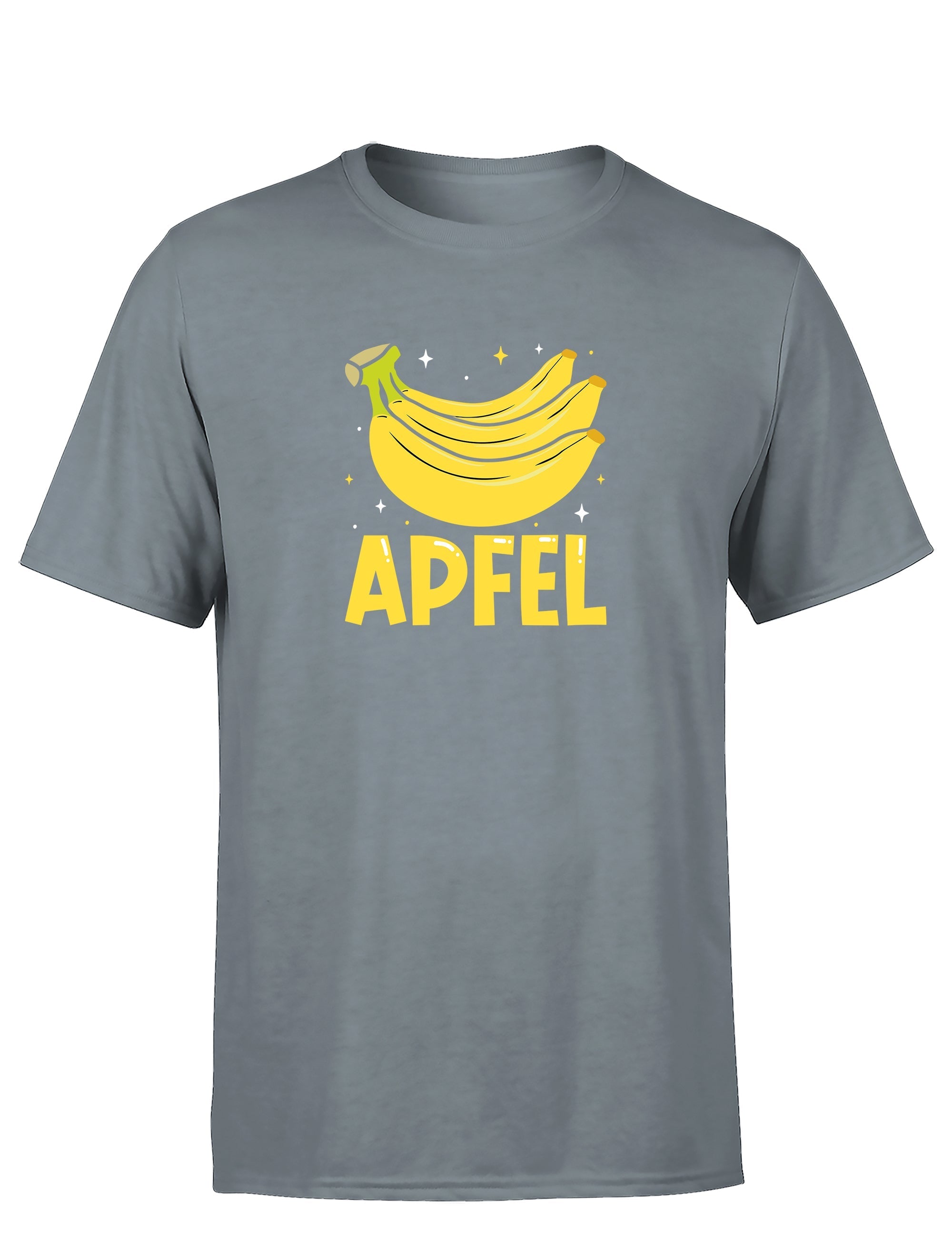 Apfel Banane Party Statement Herren T-Shirt - tshirtladen