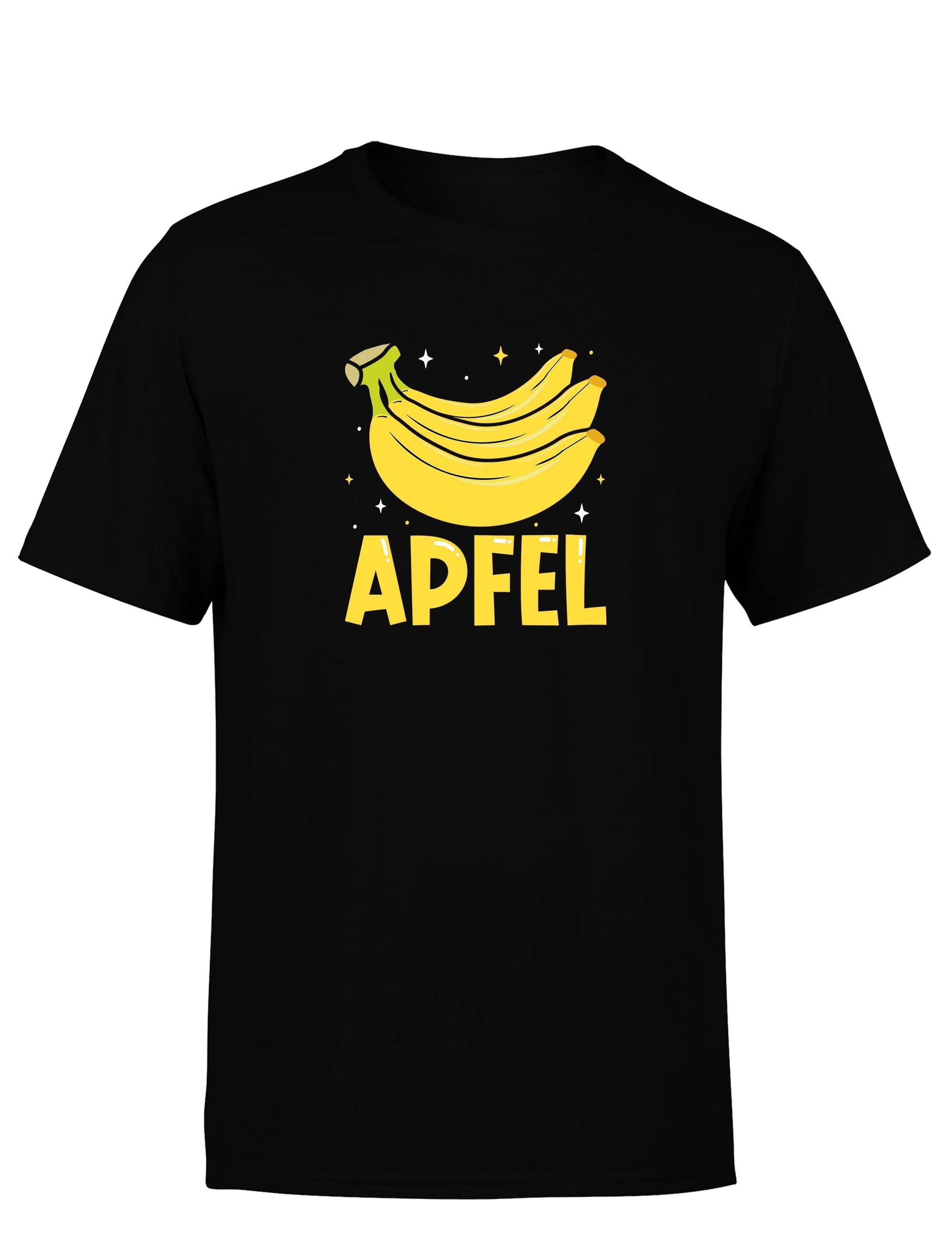 Apfel Banane Party Statement Herren T-Shirt - tshirtladen