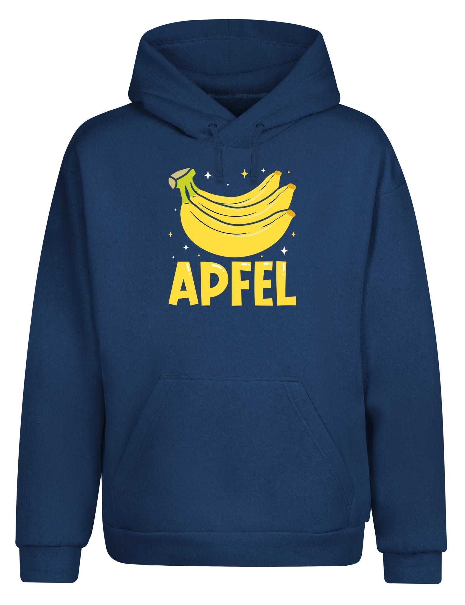 Apfel Banane Party Statement Hoodie Kapuzenpullover Unisex - tshirtladen - Hoodie