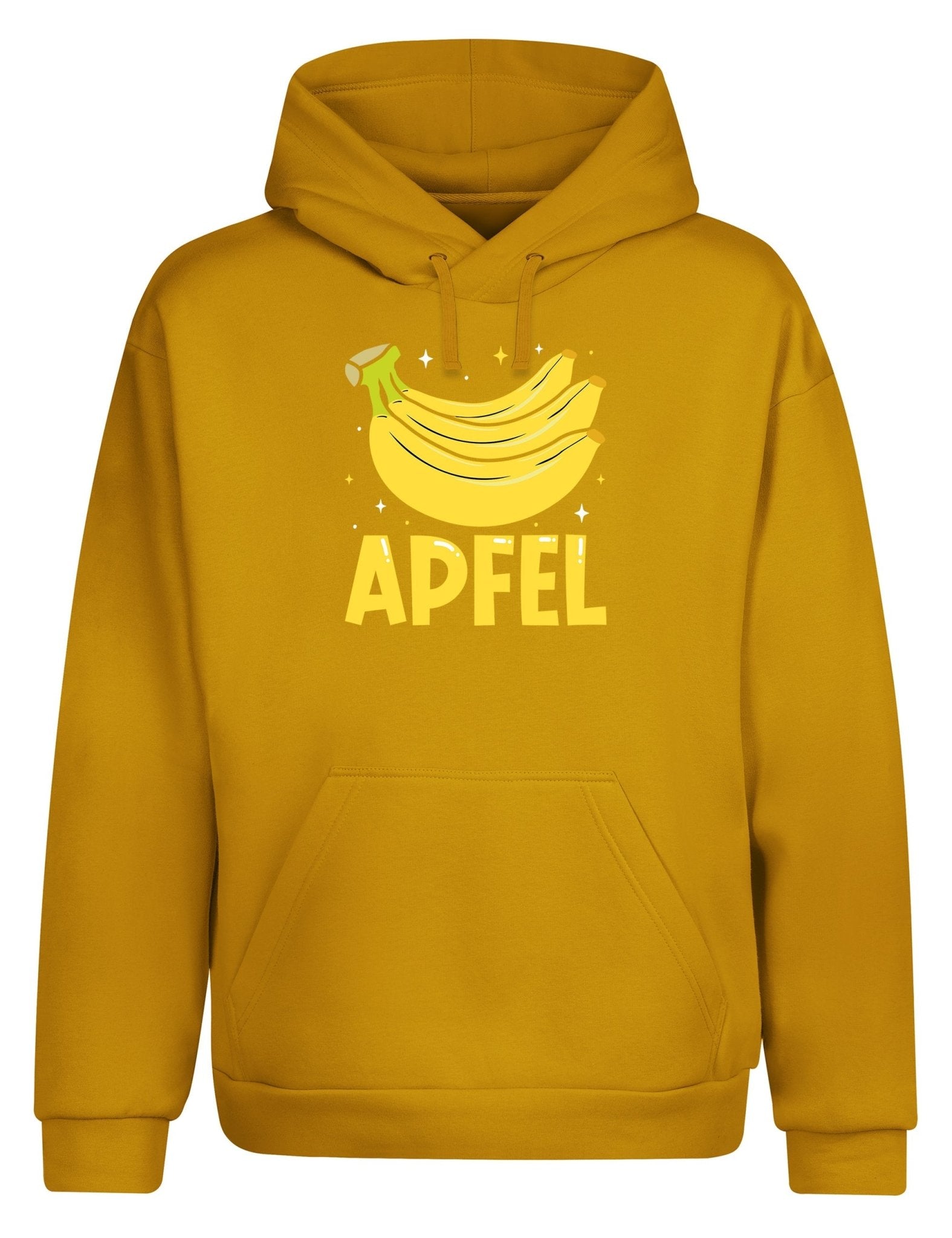 Apfel Banane Party Statement Hoodie Kapuzenpullover Unisex - tshirtladen - Hoodie