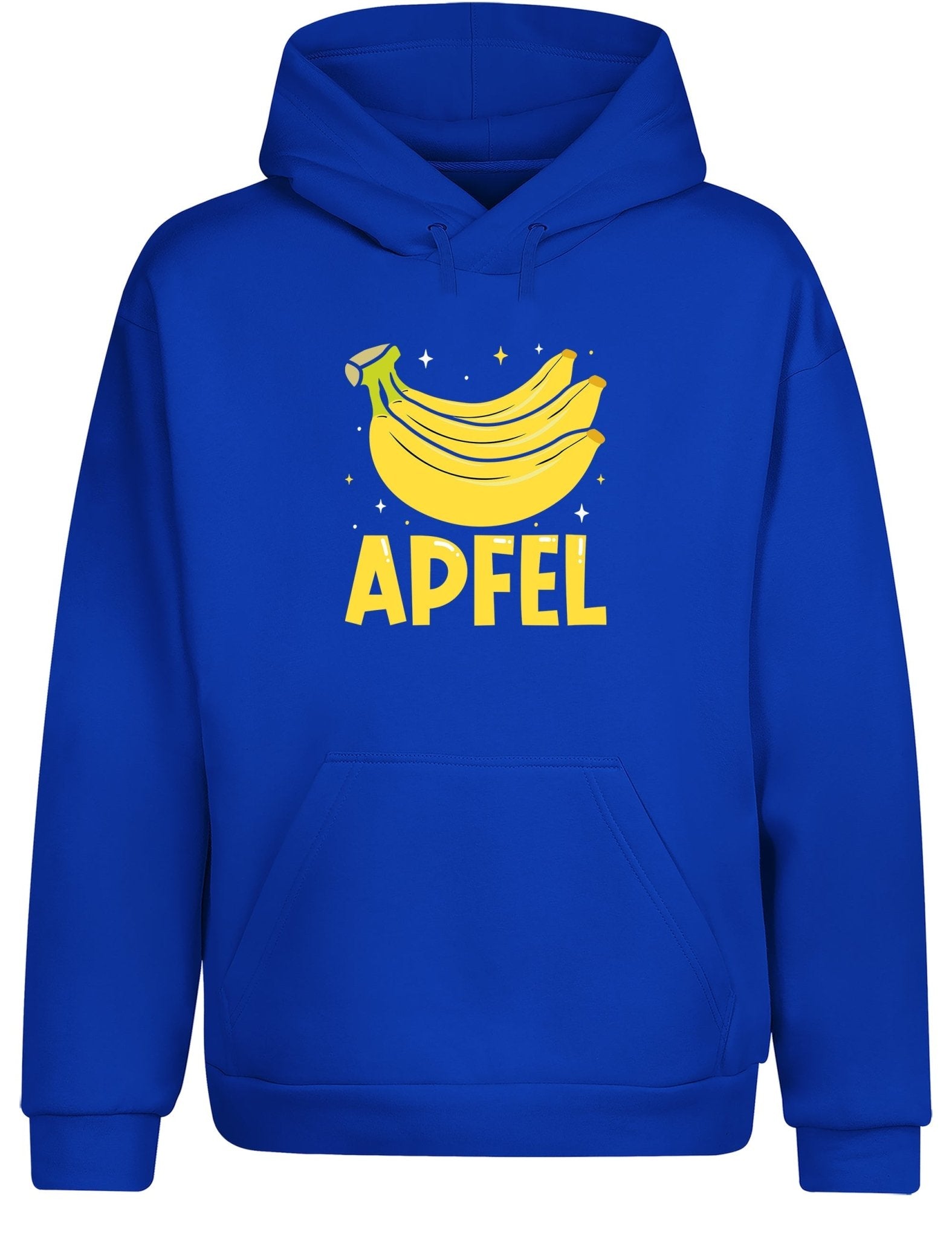Apfel Banane Party Statement Hoodie Kapuzenpullover Unisex - tshirtladen - Hoodie