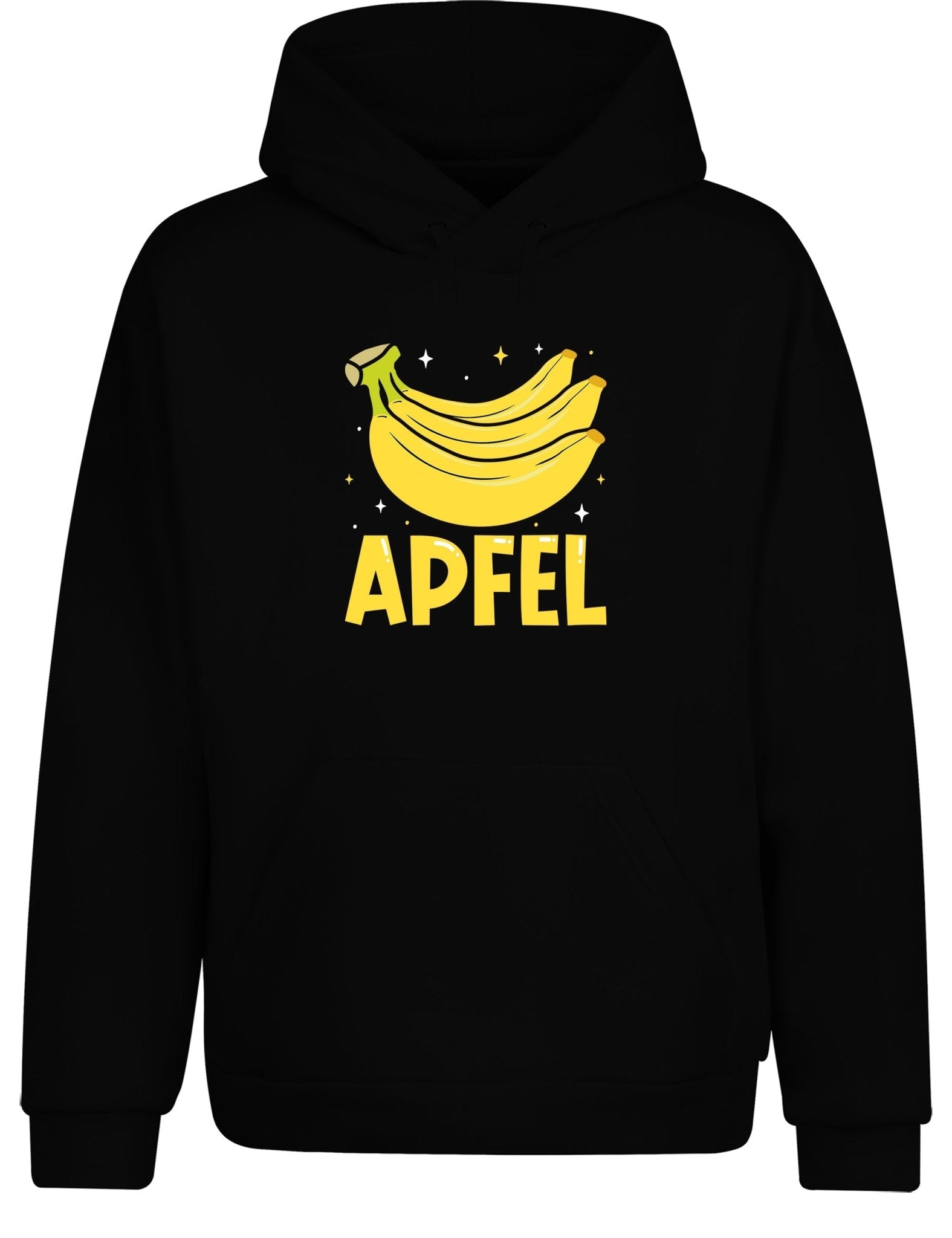 Apfel Banane Party Statement Hoodie Kapuzenpullover Unisex - tshirtladen - Hoodie