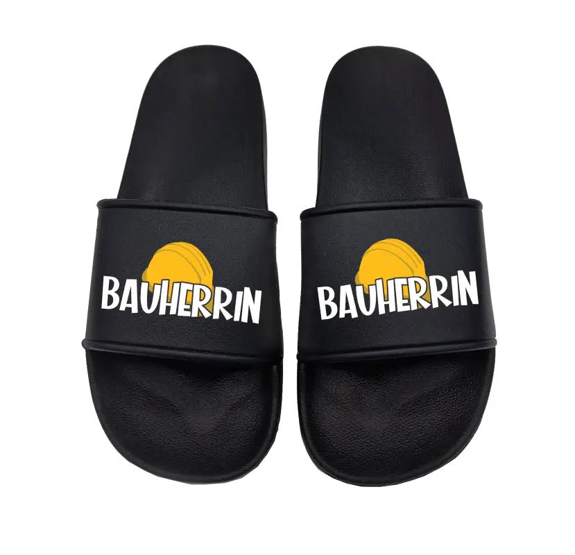 Badeschuhe Bauherrin - Schwarzer - Kaffee