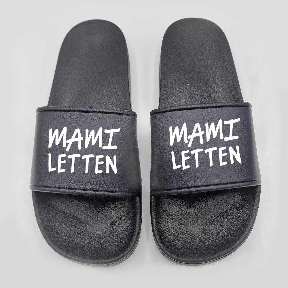 Badeschuhe Mami Letten - Schwarzer - Kaffee