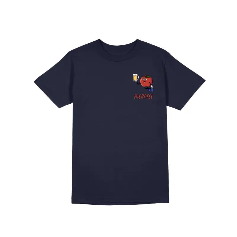 Bierpfel Bierfashion Herren Unisex T-Shirt - Schwarzer - Kaffee