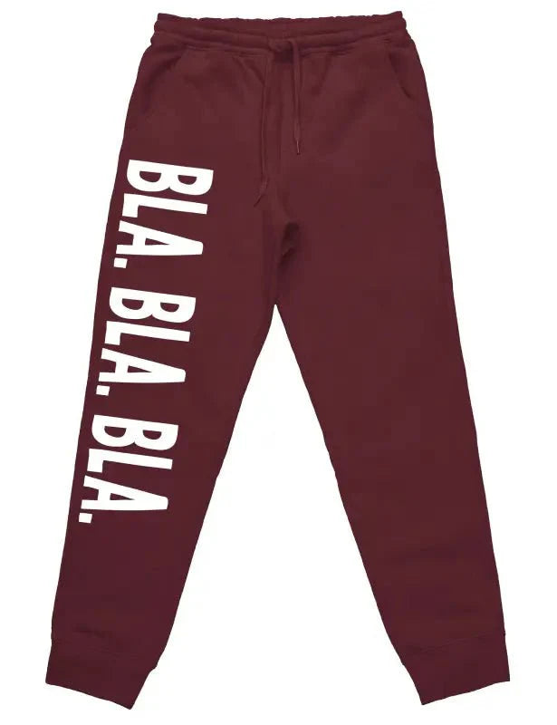 Bla. Bla. Bla. Jogginghose mit lustigem Spruch - tshirtladen -