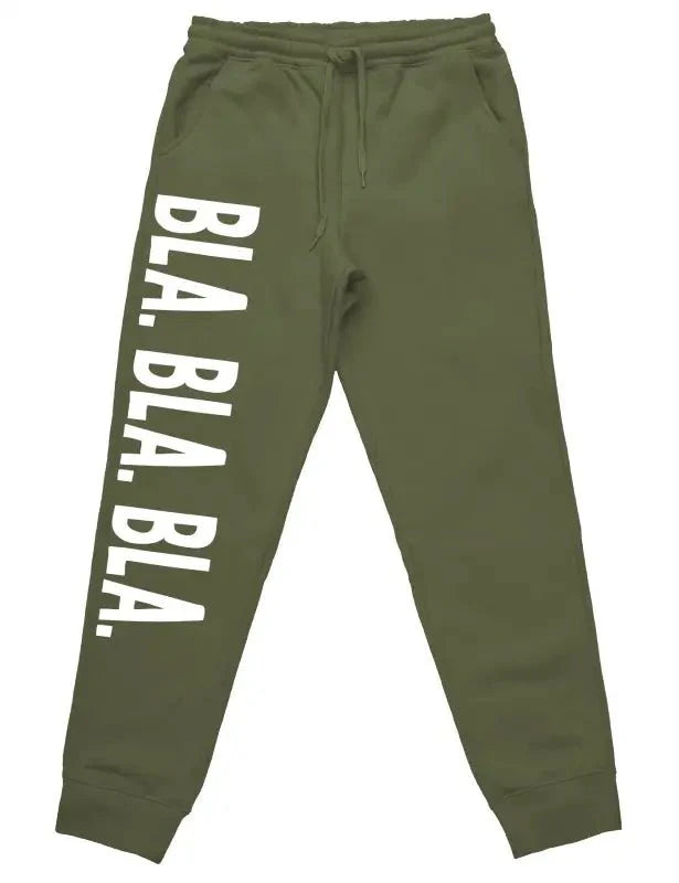 Bla. Bla. Bla. Jogginghose mit lustigem Spruch - tshirtladen -
