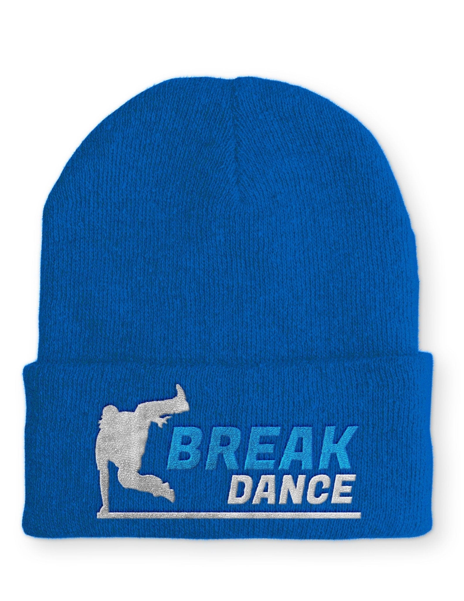 Break Dance Beanie Mütze mit Spruch - tshirtladen - Mütze