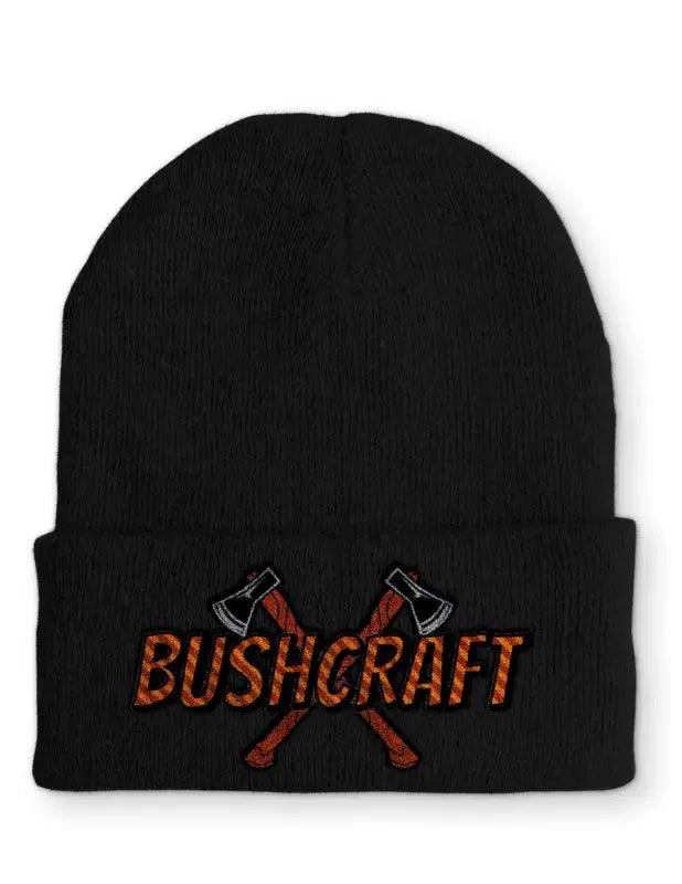 Bushcraft Outdoor Statement Beanie Mütze mit Spruch - tshirtladen - Mütze