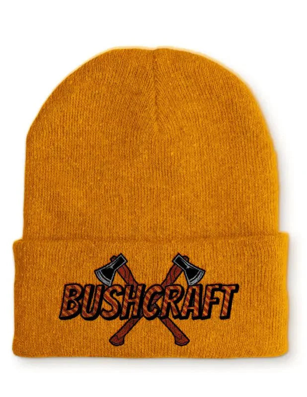 Bushcraft Outdoor Statement Beanie Mütze mit Spruch - tshirtladen - Mütze