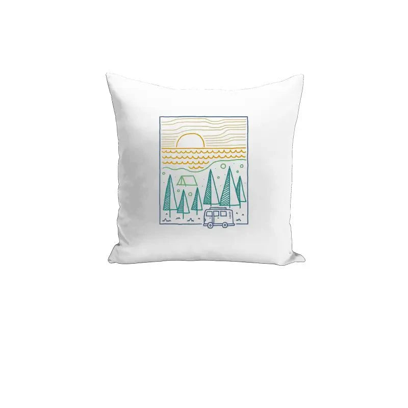 Camp River lustiges Kissen - tshirtladen - Kissen