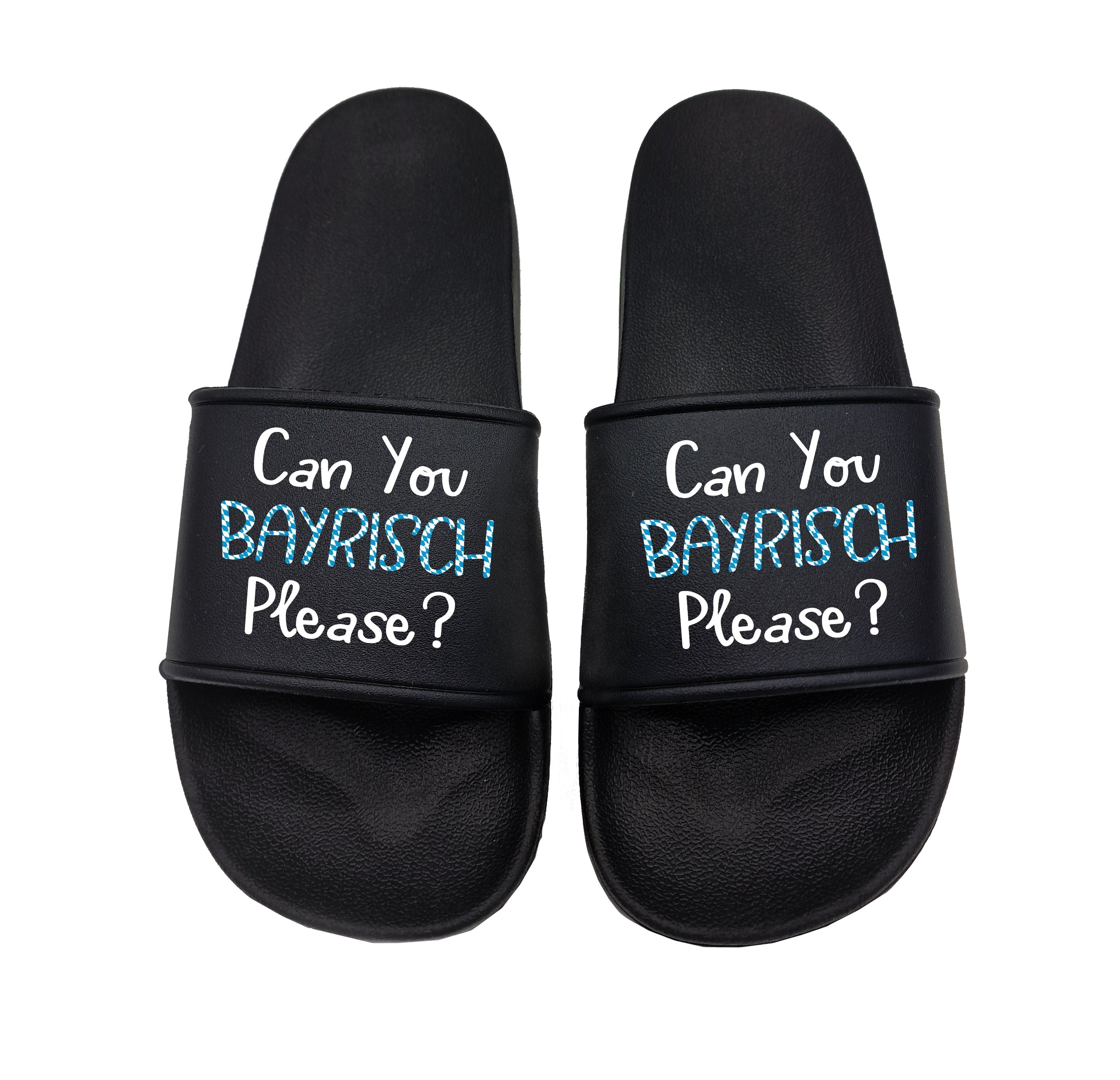 Badeschuhe Can you bayrisch please?