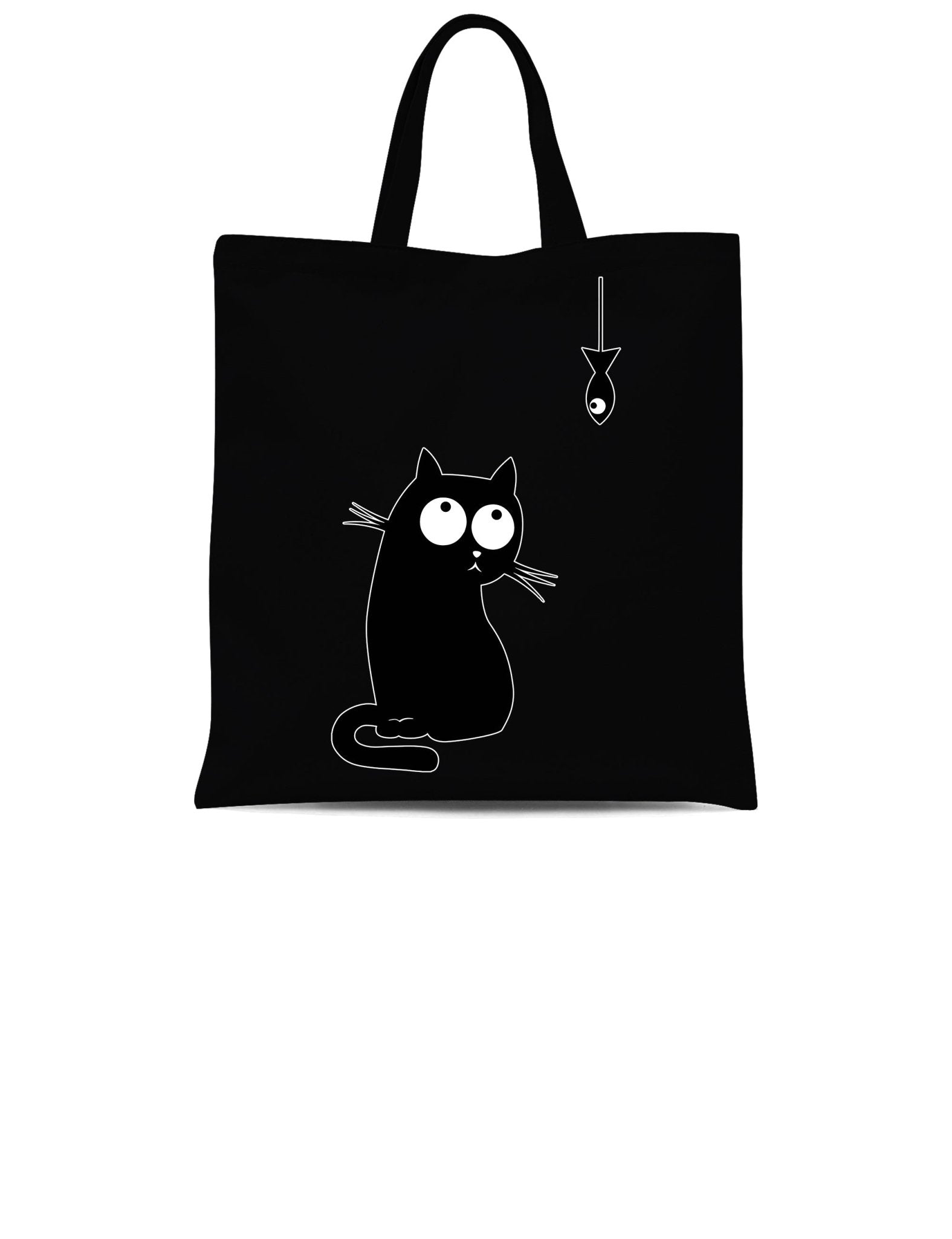 Cat Fish Baumwolltasche - tshirtladen -