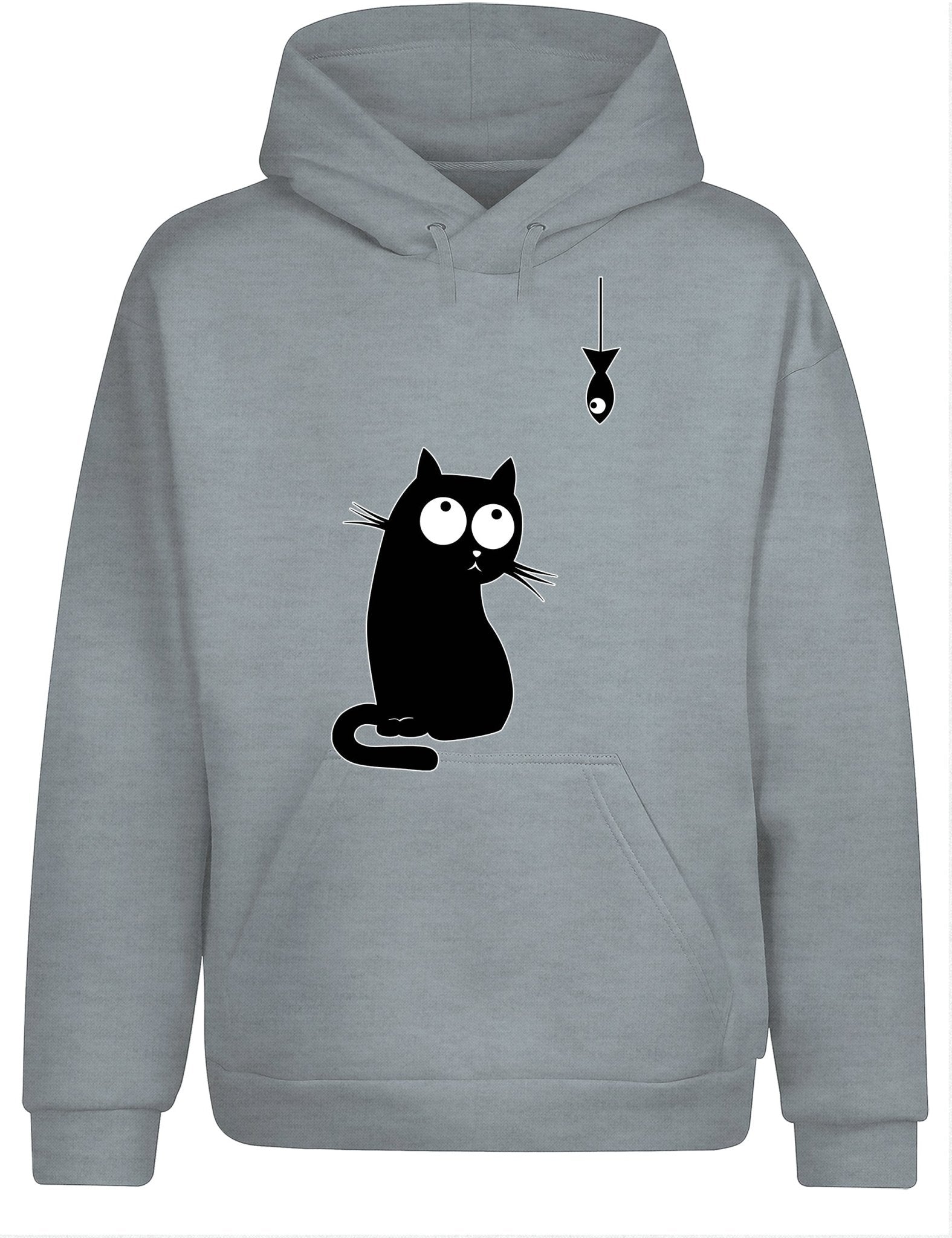 Cat Fish Hoodie Unisex - tshirtladen - Hoodie