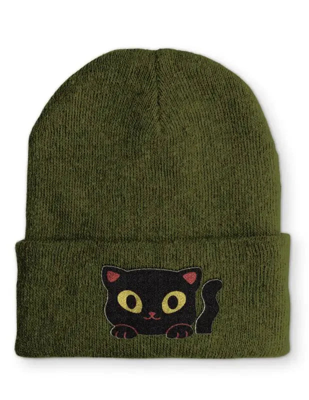 Cute Cat Statement Beanie Mütze mit Spruch - tshirtladen - Mütze