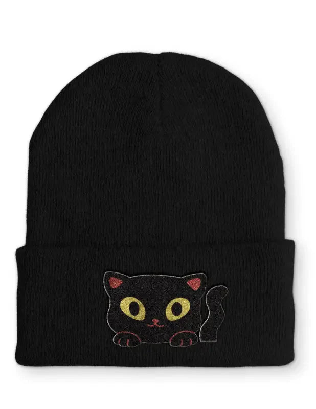 Cute Cat Statement Beanie Mütze mit Spruch - tshirtladen - Mütze