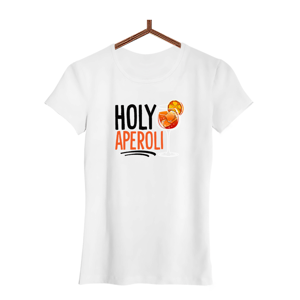 Damen T-Shirt Holy Aperoli - Schwarzer - Kaffee