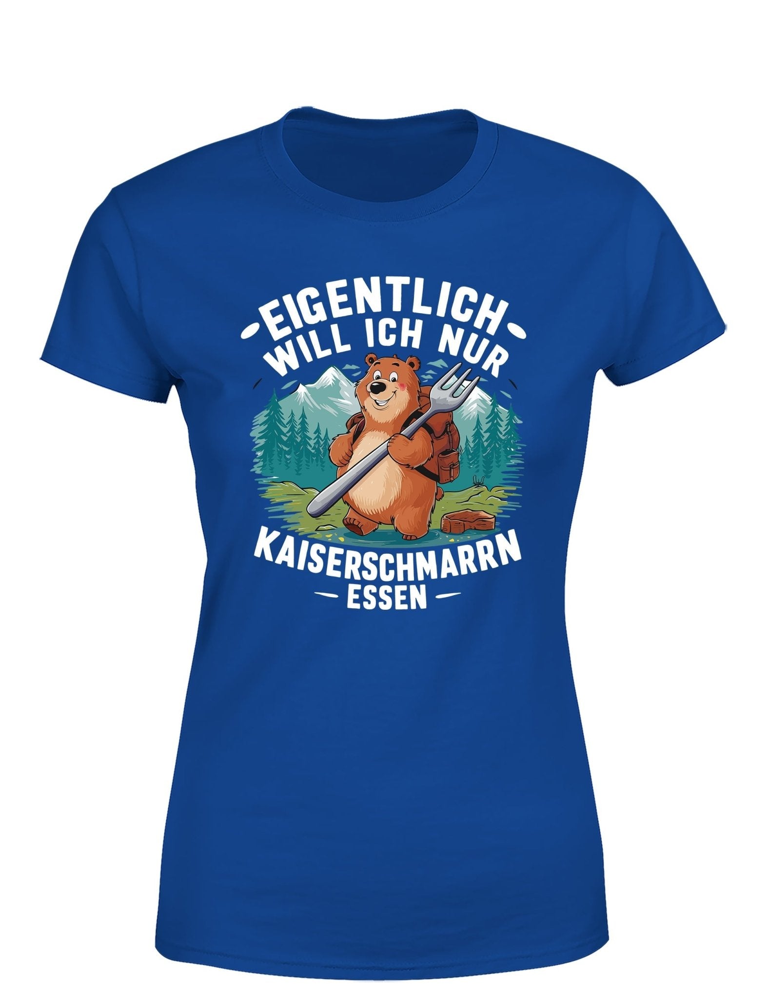 Eigentlich will ich nur Kaiserschmarrn essen Damen T-Shirt - tshirtladen - T-Shirt