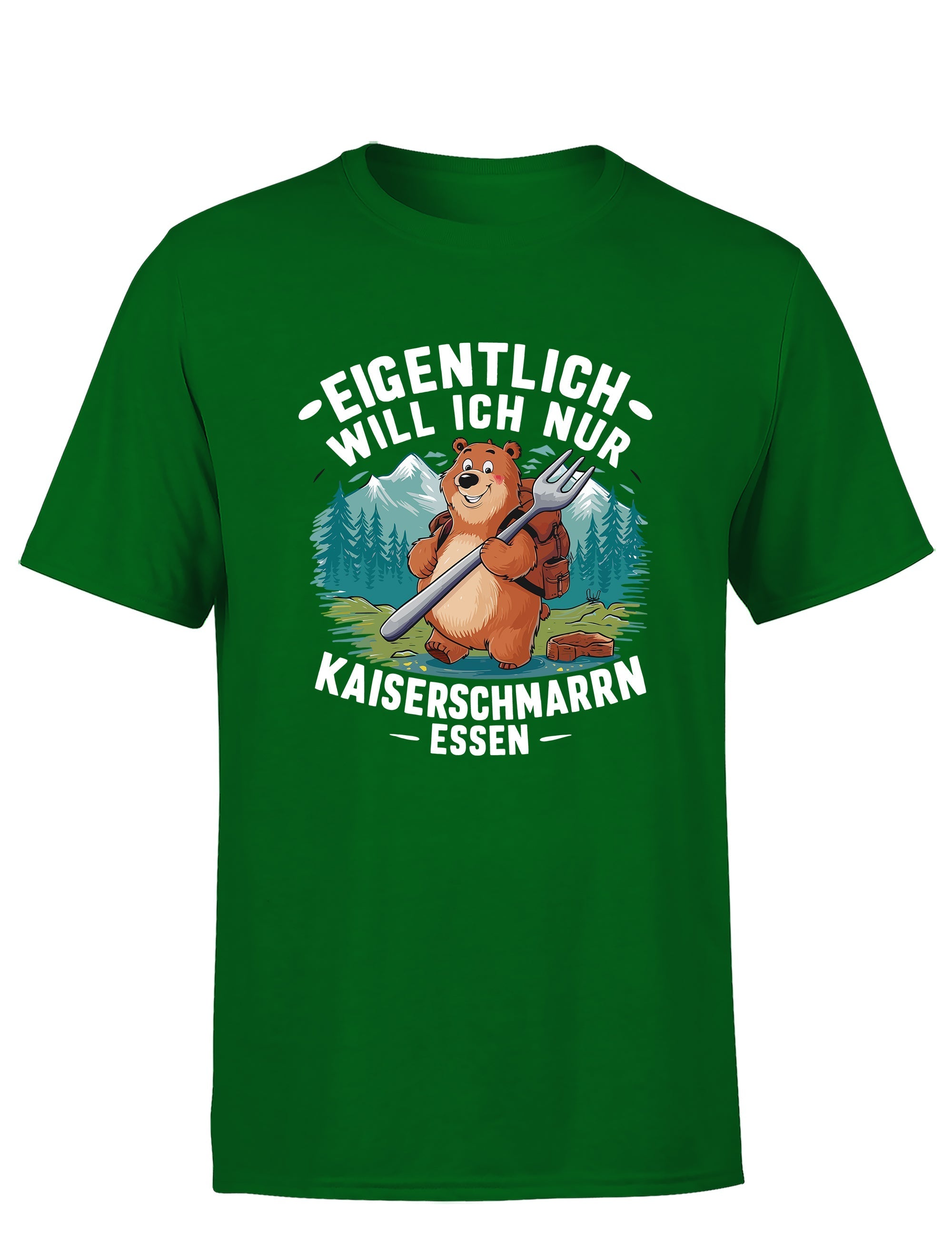 Eigentlich will ich nur Kaiserschmarrn Herren T-Shirt - tshirtladen