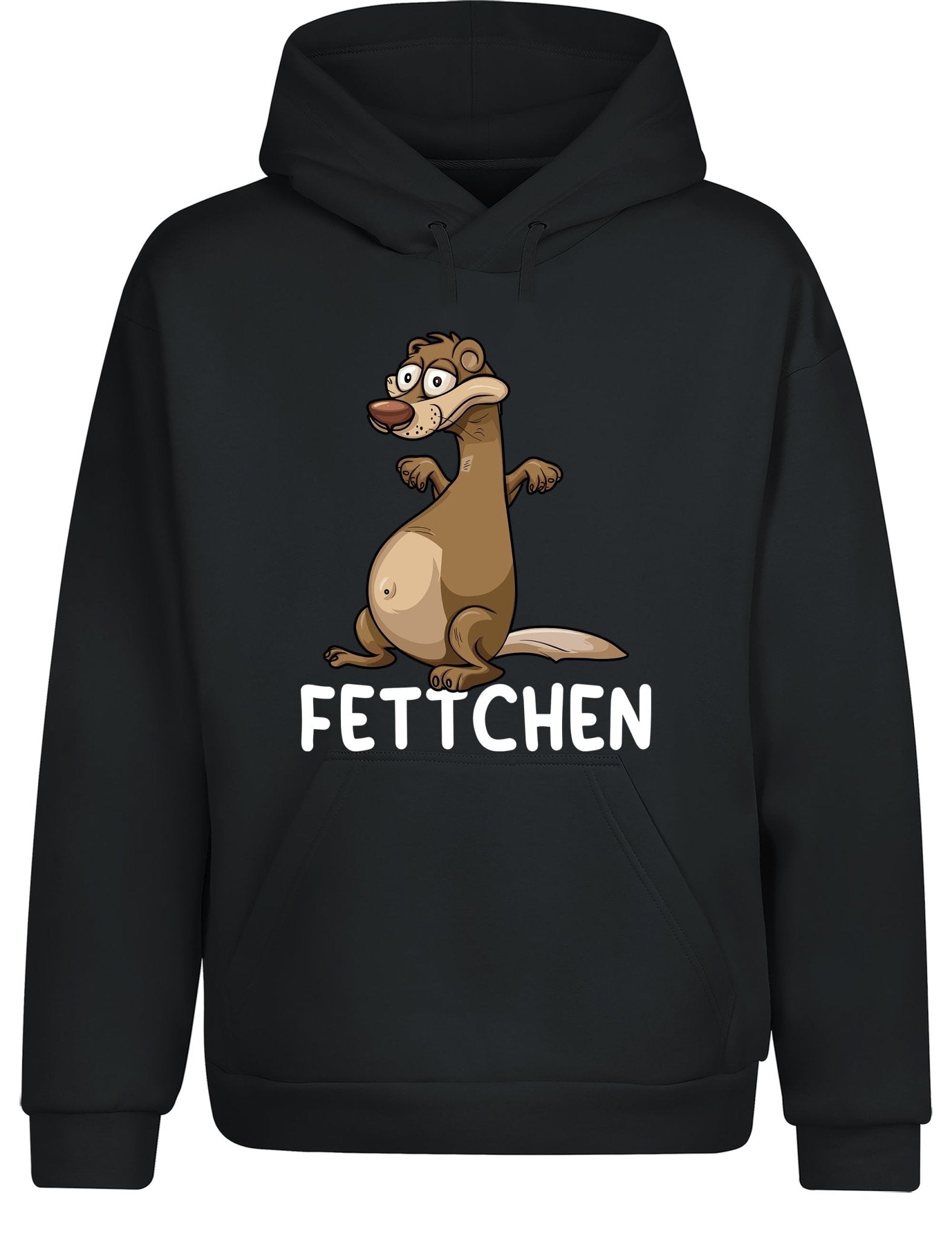 Fettchen – Das freche Statement Hoodie - tshirtladen - Hoodie