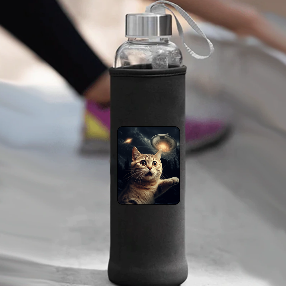 Trinkflasche UFO Cat