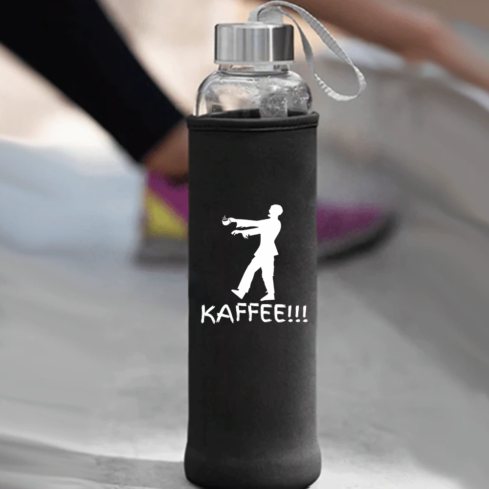 Trinkflasche Zombie Kaffee