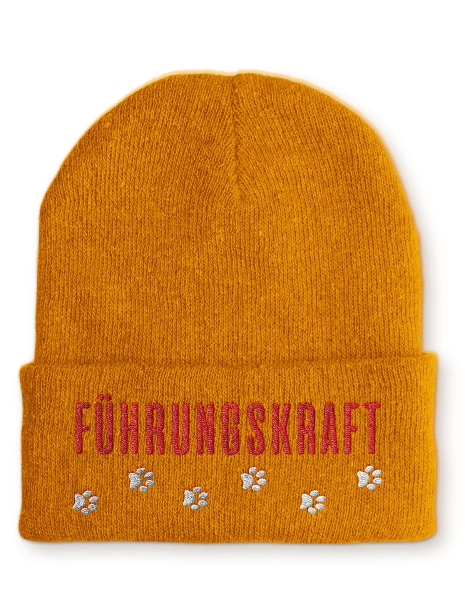 Führungskraft Hundefan Statement Beanie Mütze mit Spruch - tshirtladen - Mütze