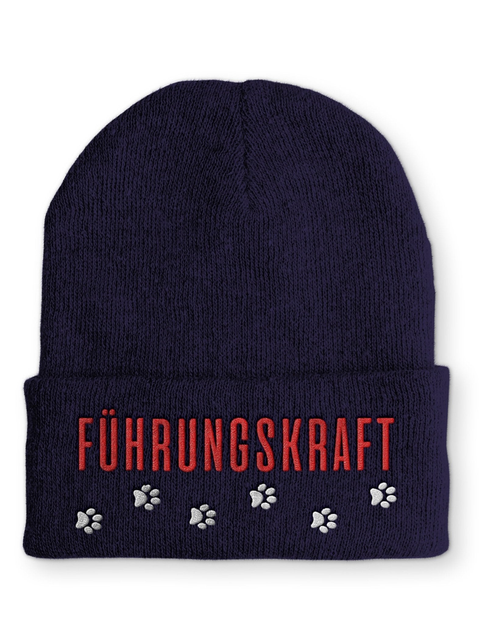 Führungskraft Hundefan Statement Beanie Mütze mit Spruch - tshirtladen - Mütze