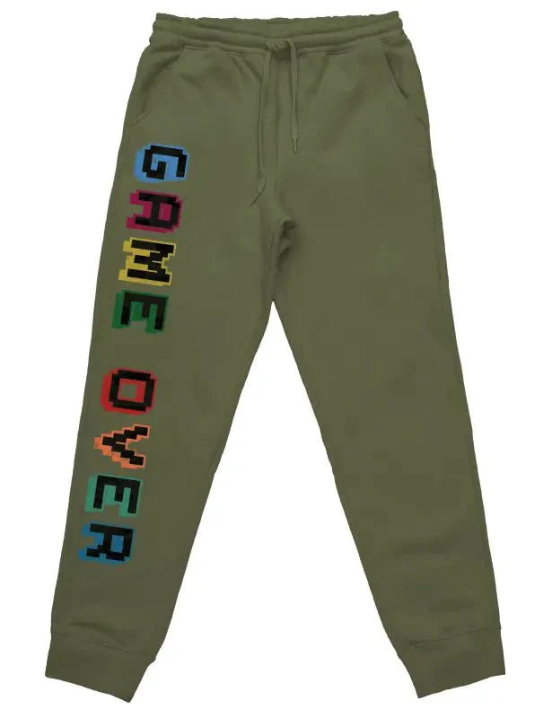 Game Over Gamer Jogginghose mit lustigem Spruch - tshirtladen -
