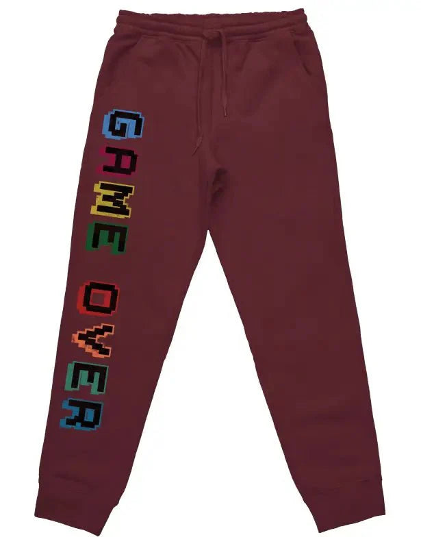Game Over Gamer Jogginghose mit lustigem Spruch - tshirtladen -