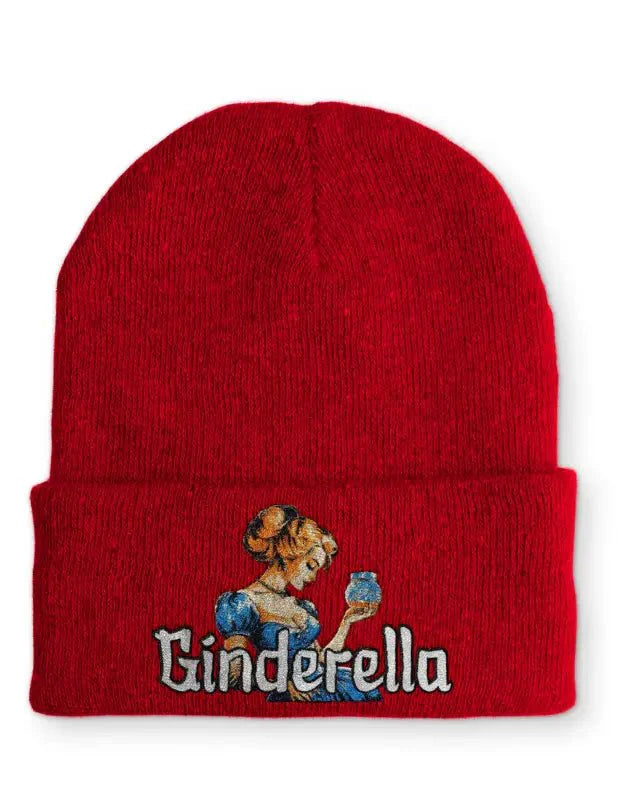 Ginderella Statement Beanie Mütze mit Spruch - tshirtladen - Mütze