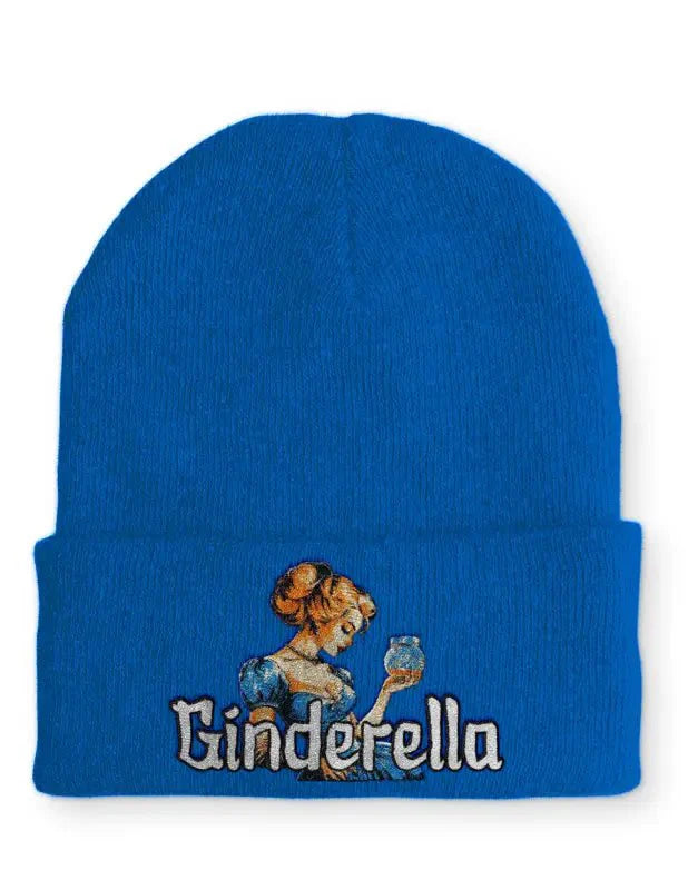 Ginderella Statement Beanie Mütze mit Spruch - tshirtladen - Mütze