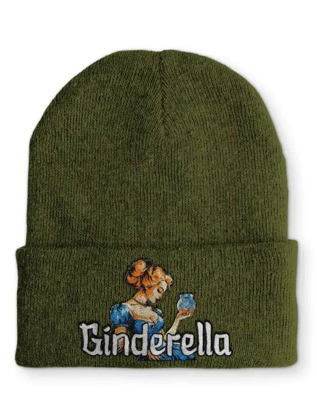 Ginderella Statement Beanie Mütze mit Spruch - tshirtladen - Mütze