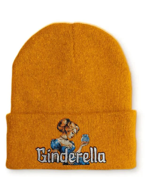 Ginderella Statement Beanie Mütze mit Spruch - tshirtladen - Mütze