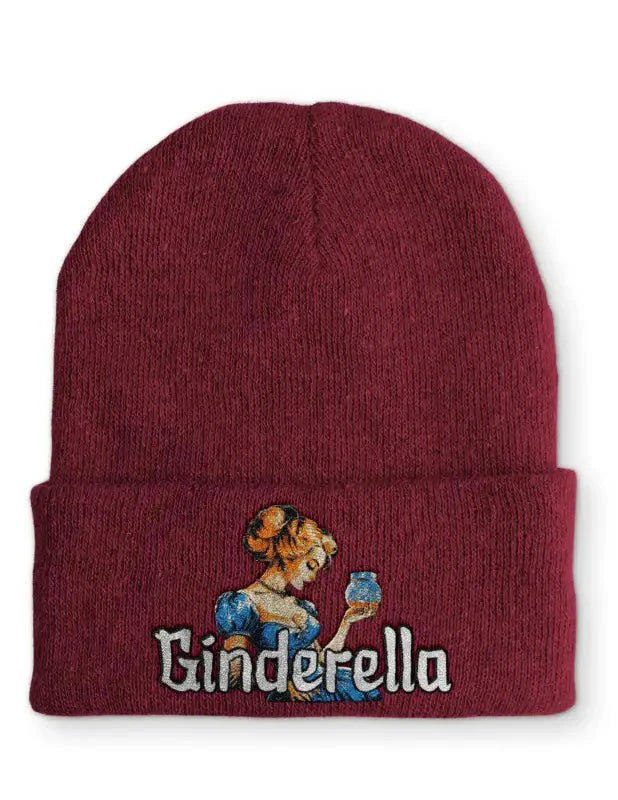 Ginderella Statement Beanie Mütze mit Spruch - tshirtladen - Mütze