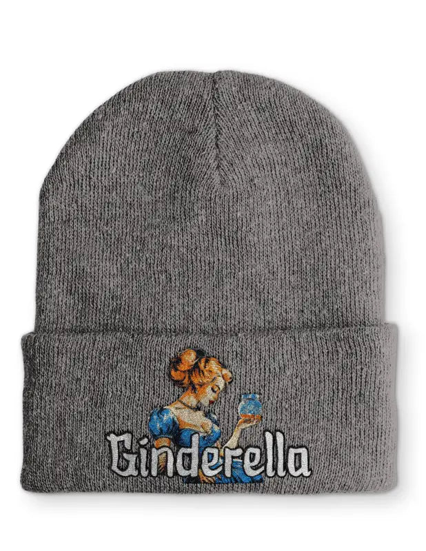 Ginderella Statement Beanie Mütze mit Spruch - tshirtladen - Mütze