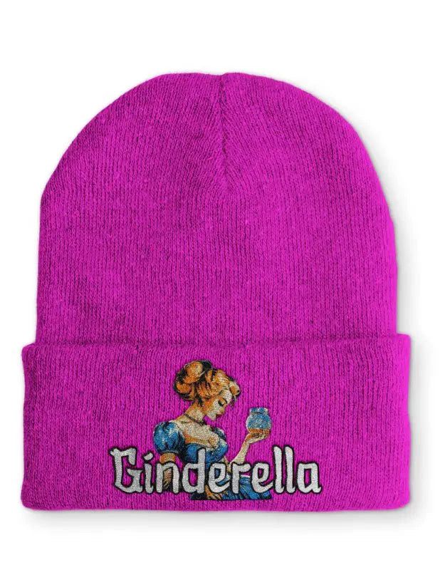 Ginderella Statement Beanie Mütze mit Spruch - tshirtladen - Mütze