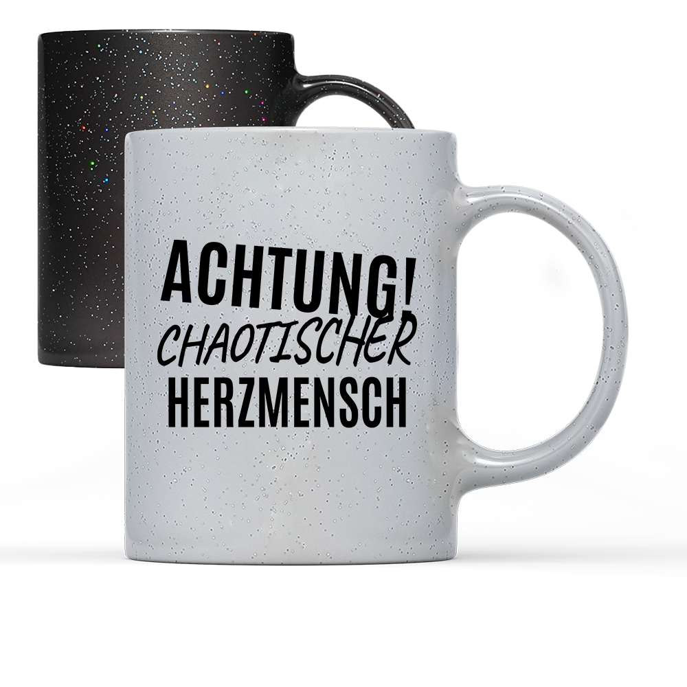 Tasse Magic Achtung chaotischer Herzmensch