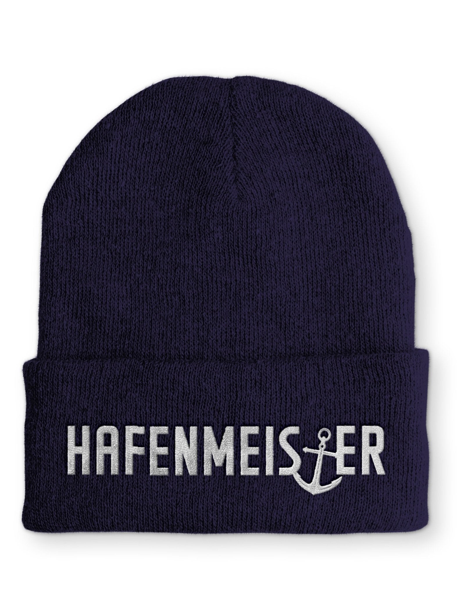 Hafenmeister Beanie Mütze mit Spruch - tshirtladen - Mütze