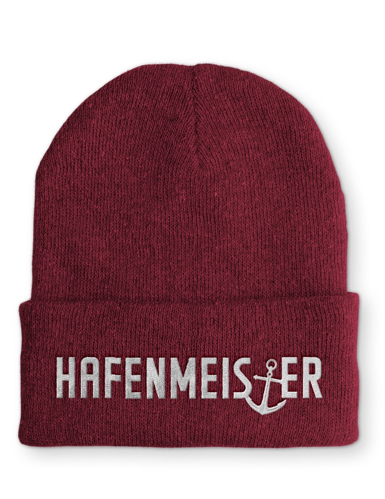 Hafenmeister Beanie Mütze mit Spruch - tshirtladen - Mütze
