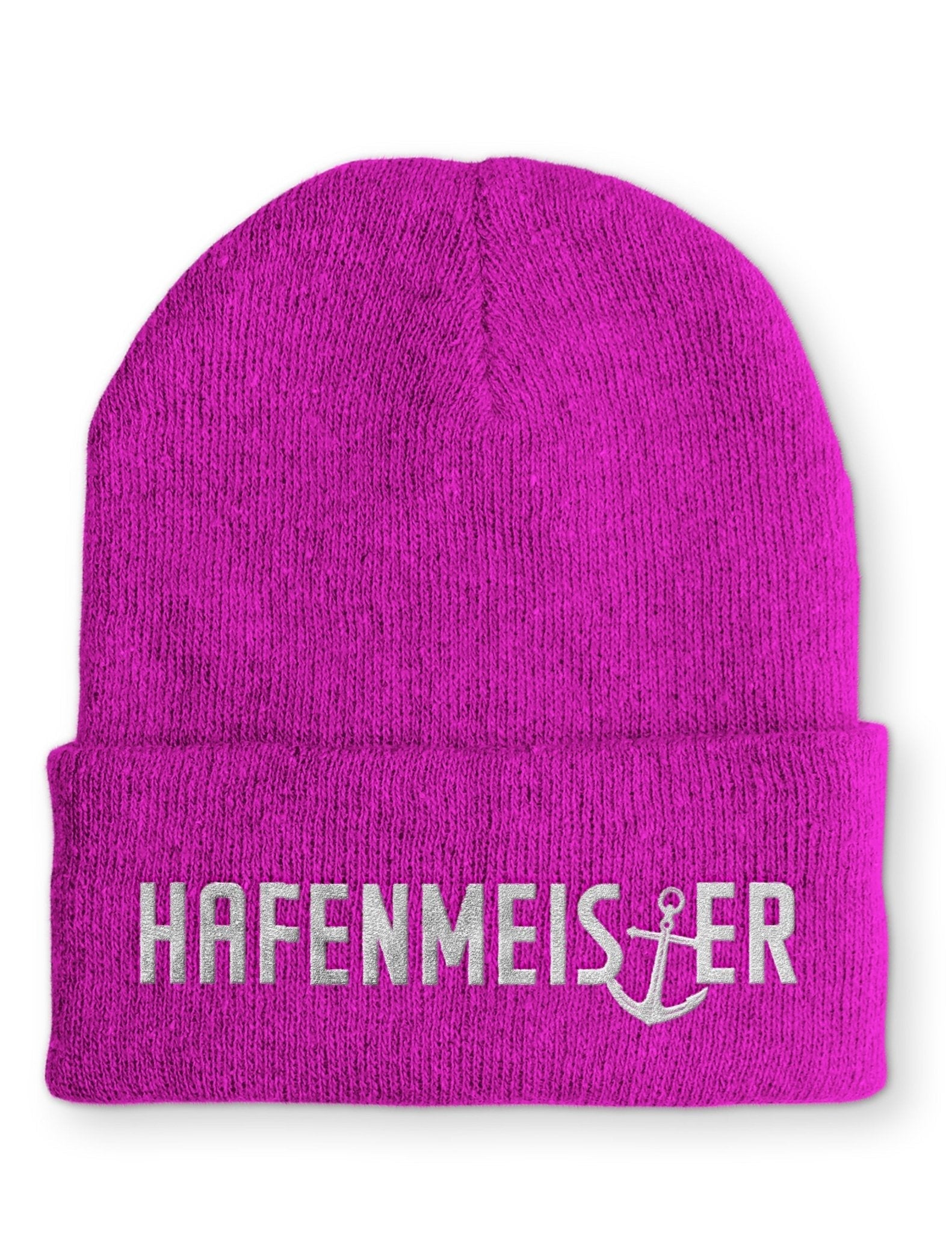 Hafenmeister Beanie Mütze mit Spruch - tshirtladen - Mütze