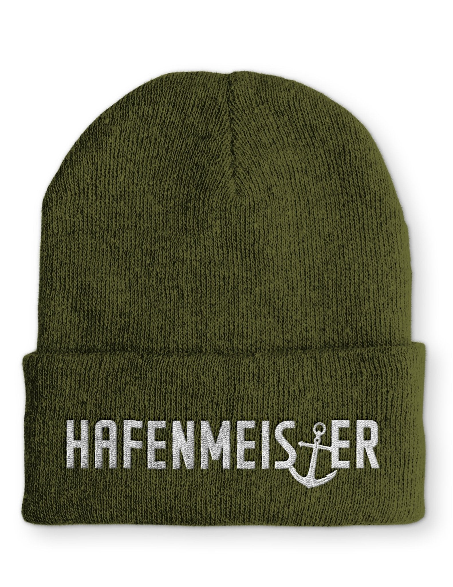 Hafenmeister Beanie Mütze mit Spruch - tshirtladen - Mütze